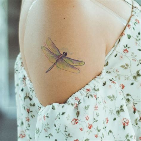 4.5 out of 5 stars 12 ratings. Buy Watercolor Dragonfly Temporary Tattoo | Temporary ...