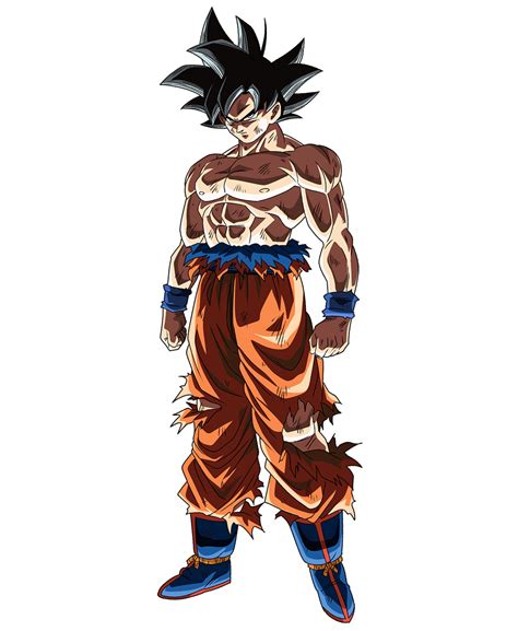 Goku Ultra Instinct Render Bucchigiri Match By Maxiuchiha22 On Deviantart