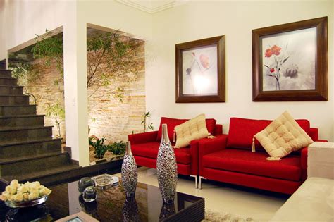 10 Red And White Living Room Design Ideas Yirrma