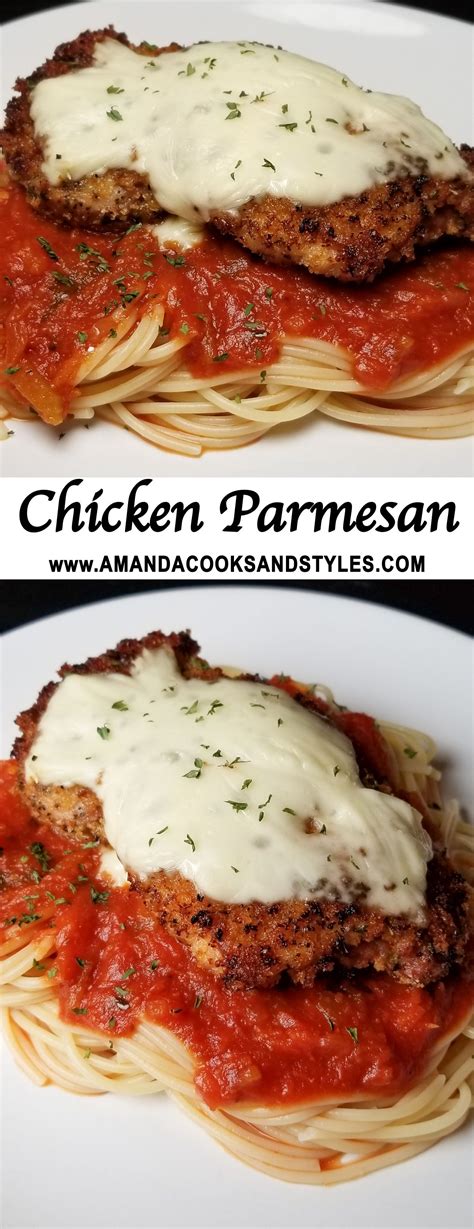 Lightly breaded and baked with an easy marinara sauce and parmesan cheese in less than 30 minutes! Chicken Parmesan | Recipe (With images) | Chicken parmesan recipes, Baked chicken recipes ...