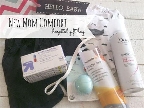 Obviously, you have no idea what to expect, which means you'll either not you can just throw them away and put on a new pair. New Mom Comfort Hospital Gift Bag | Hospital gifts ...