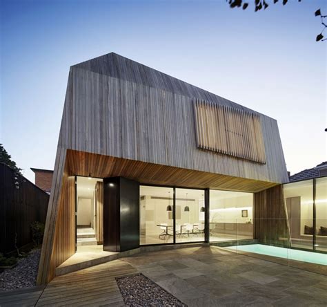 House 3 Contemporary House With Wooden Facade In