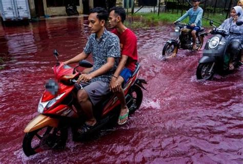 Pelayanan, kerja keras mahkota : Apabila air banjir jadi warna merah darah, orang kampung ...