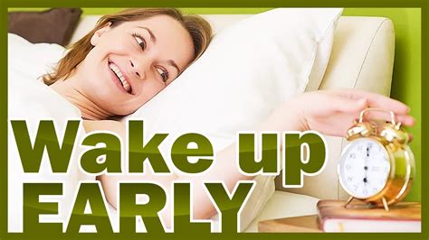 How To Wake Up Early Without Feeling Miserable Proven Method Youtube