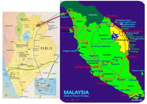 Map Of Peninsular Malaysia Showing The Study Area Source