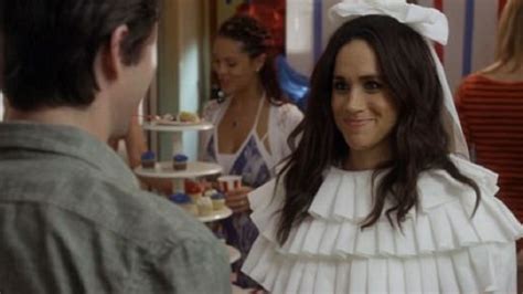 But before our heart rates had even. Meghan Markle in a wedding dress made of toilet paper - 9Honey