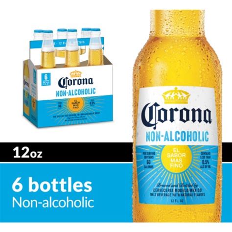 Corona Non Alcoholic Malt Beverage Mexican Import Brew Bottles Fl Oz Fred Meyer