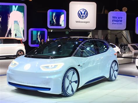 Highly Automated Electric Car Volkswagen Id Unveiled At Paris Motor