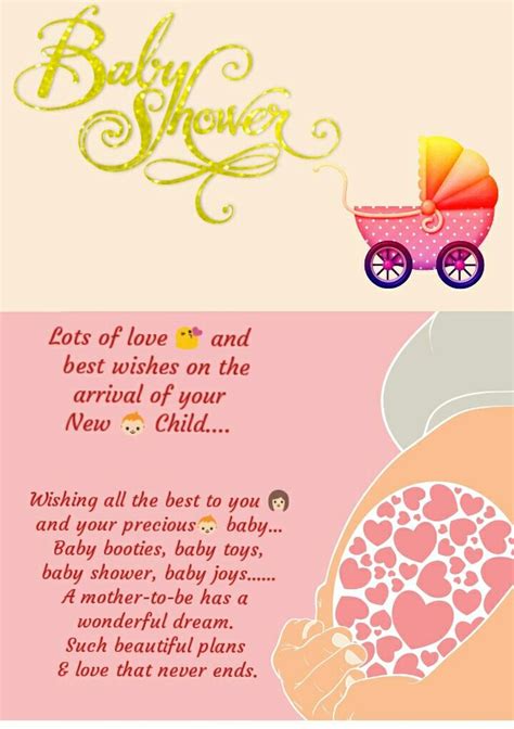 Yours truly, best wishes, love always, with love, yours sincerely, kind regards, love, all the best, my / all our love. Baby Shower Congratulations Card | Baby Shower Wishes ...