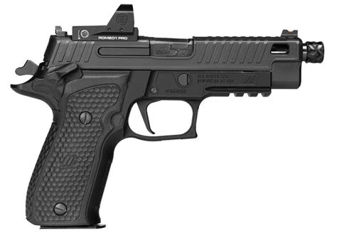 Sig Sauer P226 Zev 9mm Pistol Romeo1 Pro Optic 49 E26r 9 Zev Sao