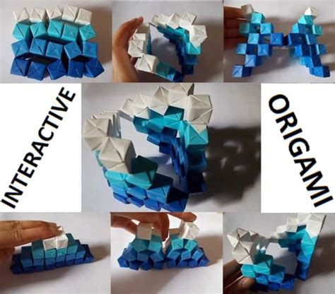 Amazing Kinetic Origami Sculpture