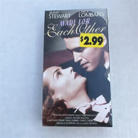 MADE FOR EACH Other 1939 VHS Carole Lombard James Stewart NEW