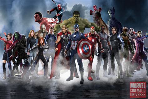 Marvel Cinematic Universe Heroes By Mrsteiners On Deviantart