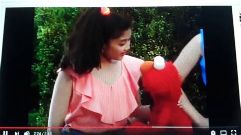 Celina And Elmo From Sesame Street 25th Birthday A Musical Celebration