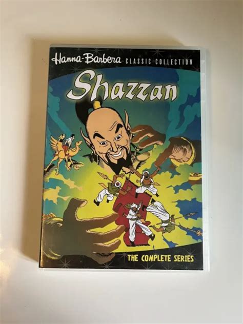 Shazzan The Complete Series 2 Dvd 1970s Hanna Barbera Cartoon Animated