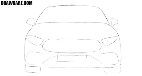 Let me know what you guys think. How to Draw a Car from the Front