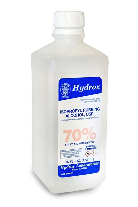 Isopropyl Rubbing Alcohol 70 Rubbing Alcohol First Aid Antiseptic