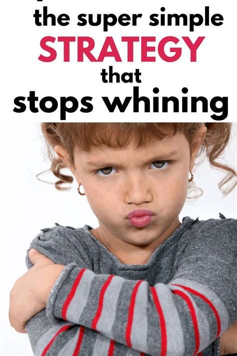 One Simple Trick To Stop Whining Simple Tricks Mom Life Hacks Stop