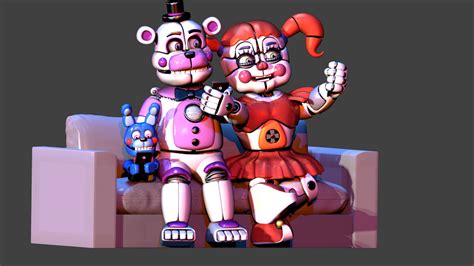 Funtime Freddy And Circus Baby Hanging Out By Kingphantom23 On Deviantart