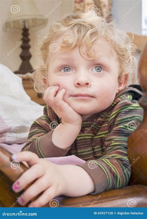 Young Dreaming Boy Stock Photo Image Of Handsome Dreamer 62927128