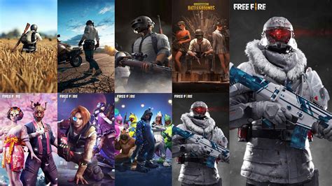 Top 6 from s1 promotion. PUBG Vs Free Fire Wallpapers - Wallpaper Cave