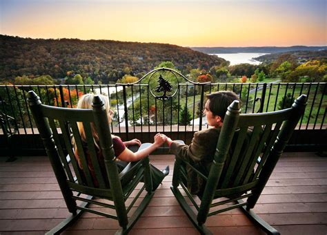 View From Your Room Balcony In Falls Lodge At Big Cedar Branson