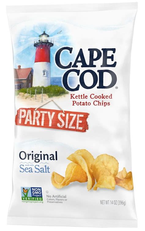 Cape Cod Potato Chips Original Case Of 914 Oz Bags