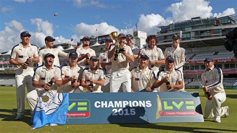 County Championship Division One Yorkshire To Make It Three In A Row