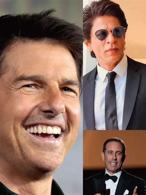 Jerry Seinfeld Tom Cruise Shah Rukh Khan Top 10 Richest Actors In
