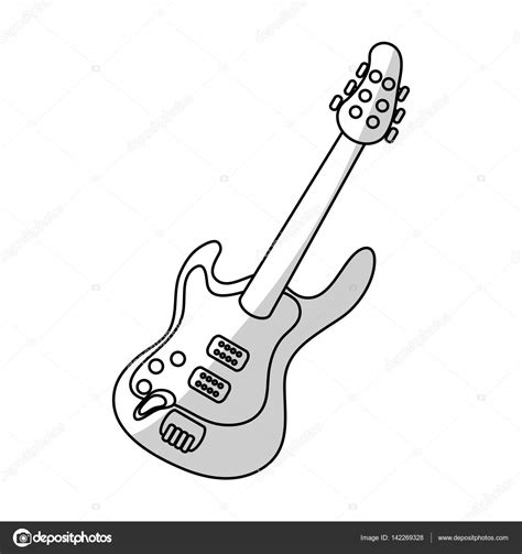 Electric Guitar Icon Stock Vector Image By ©jemastock 142269328