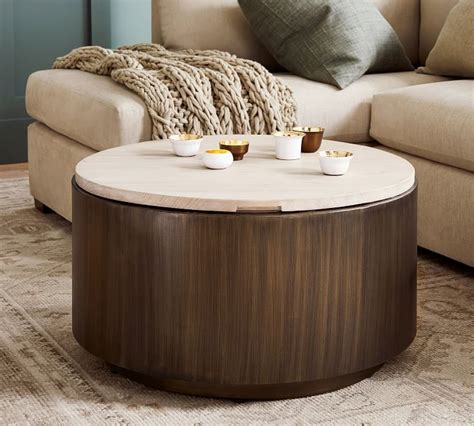 30 Round Coffee Table White Catina Dang