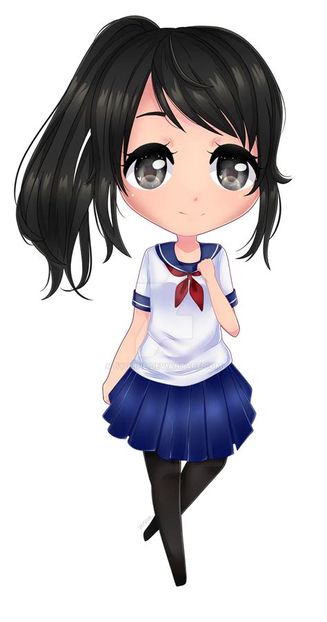 Ayano Aishi Chibi Yandere Simulator By Byuline On Deviantart