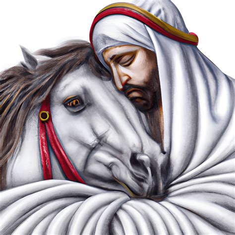 Jesus And White Horse · Creative Fabrica