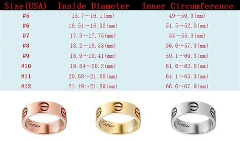Cartier Love Ring Gold Rings Luxury Designer Jewelry Women Rings Titanium Steel Gold Plated