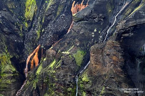 Markarfljot Canyon Walls Detail Intimate Views Iceland Europe