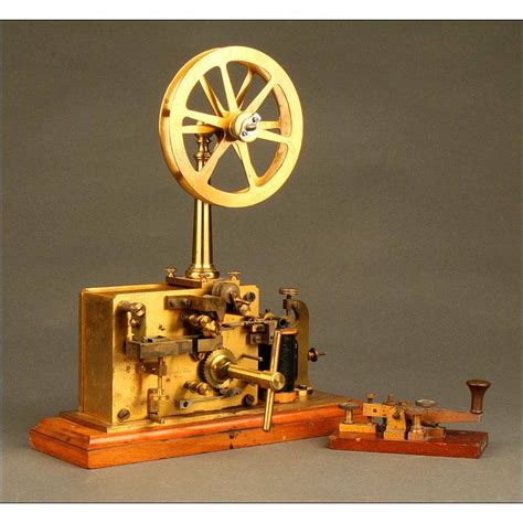 Telégrafo Austriaco Kapsch And Söhne Fabricado En 1895 Completo Y Bien Conservado