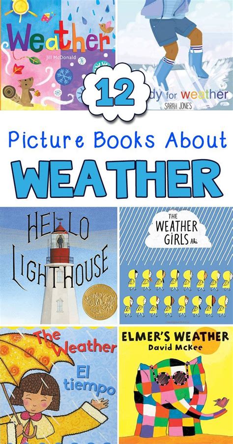 12 Fun Tastic Picture Books About Weather Preschool Weather Weather