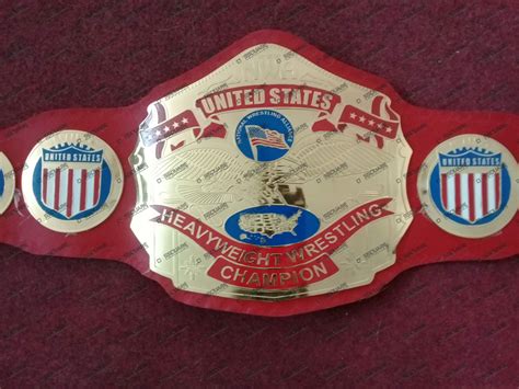 Nwa United States Heavyweight Wrestling Championship Belt Ssi