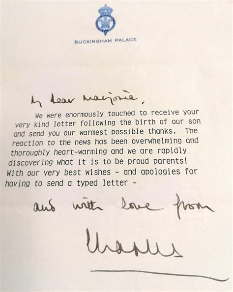 Private Letters Prince Charles Sent To Royal Maid Could Fetch £10000 At Auction Mirror Online