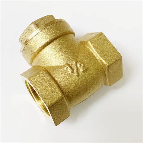Flanged End Swing Check Valve Horizontal Swing Check Valve Brass One Way Check Aliexpress