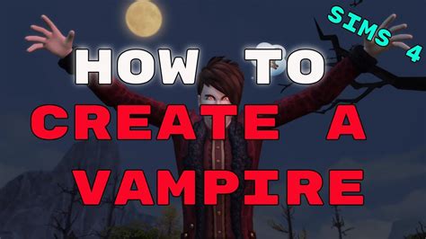 Sims 4 How To Make A Vampire In Create A Sim Player Guide Ps4 How To