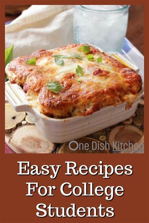 Easy Recipes For College Students These Easy College Meals Can Be
