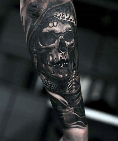 Https://techalive.net/tattoo/badass Forearm Skull Tattoos Designs