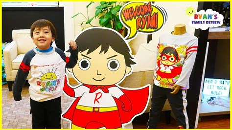 Enjoy these cartoon character pictures and you can even add one as your desktop background, so you're always reminded of your childhood. Ryan's First Time seeing Ryan's World Clothing!!! - YouTube