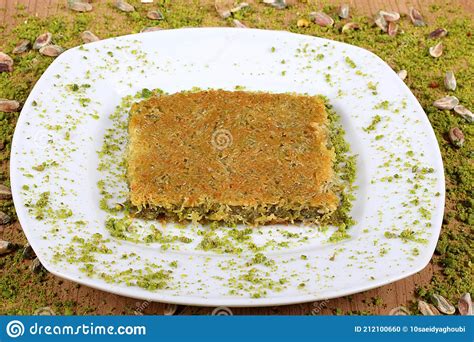 The Best Turkish Baklava Fresh Fistikli Kadayif Along With Pistachios