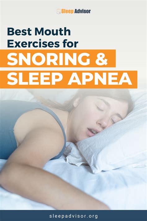 exercises for sleep apnea and snoring our guide on how to do them