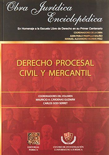 Derecho Procesal Civil Y Mercantil Juan Pablo Pampillo Baliño