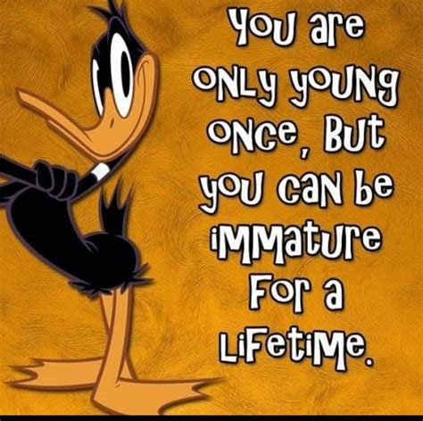 Pin By Joanne Wilson On Aaah Love It Daffy Duck Quotes Daffy Duck