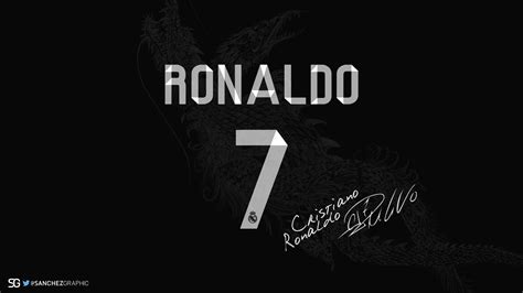 Cristiano Ronaldo Sanchez Desing Hd Wallpapers Desktop And Mobile