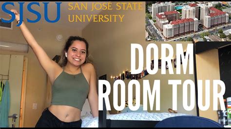 College Dorm Room Tour Cvc Suites Sjsu Youtube